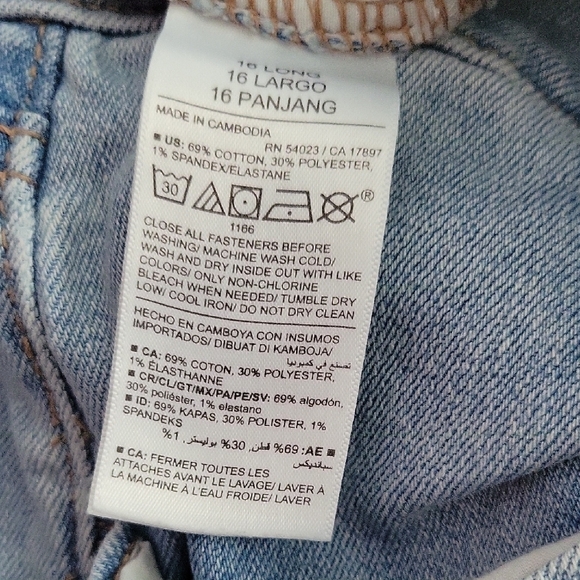 Old Navy Women's High Rise Wow Straight Jeans - Picture 9 of 12